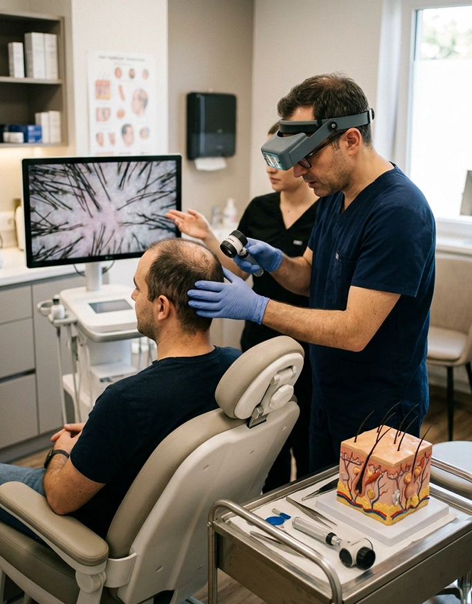 What is Crown Hair Transplant Evaluation Criteria?