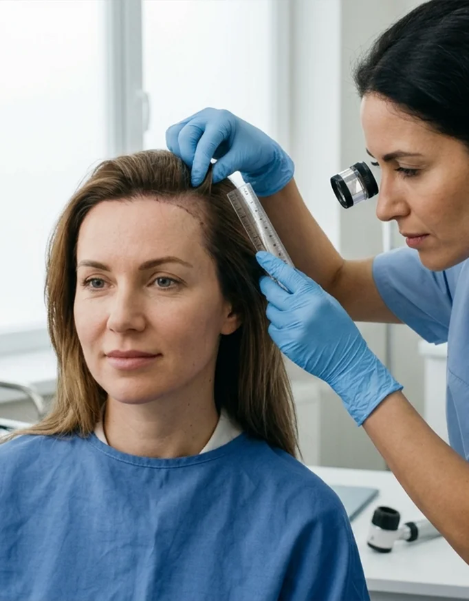 What is the Evaluation Criteria for Female Hair Transplant?
